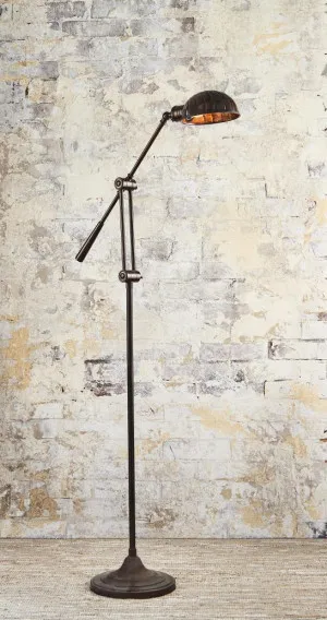 Calais Floor Lamp Bronze by Florabelle Living, a Floor Lamps for sale on Style Sourcebook