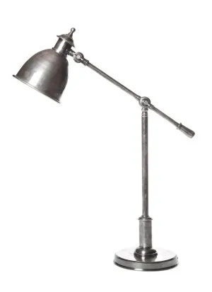 Vermont Desk Lamp Antique Silver by Florabelle Living, a Desk Lamps for sale on Style Sourcebook