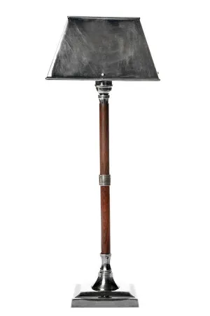 Jersey Table Lamp Silver and Timber by Florabelle Living, a Table & Bedside Lamps for sale on Style Sourcebook