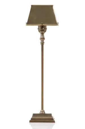 Collin Table Lamp Antique Brass by Florabelle Living, a Table & Bedside Lamps for sale on Style Sourcebook