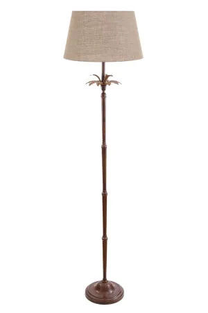 Casablanca Floor Lamp Base Brown- Base Only by Florabelle Living, a Floor Lamps for sale on Style Sourcebook