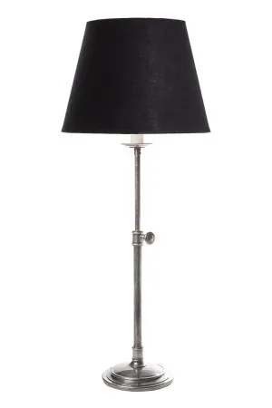 Davenport Table Lamp Base Antique Silver- Base Only by Florabelle Living, a Table & Bedside Lamps for sale on Style Sourcebook