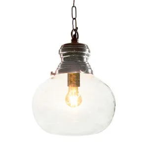 Paddington Ceiling Pendant Small Antique Silver by Florabelle Living, a Pendant Lighting for sale on Style Sourcebook