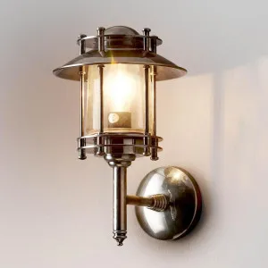 Turner Outdoor Wall Light Antique Silver by Florabelle Living, a Wall Lighting for sale on Style Sourcebook