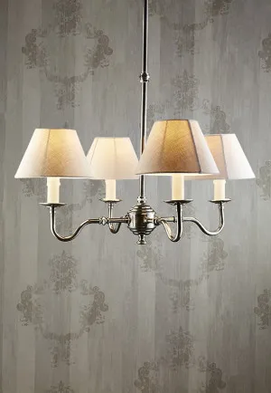 Milton Chandelier Silver by Florabelle Living, a Chandeliers for sale on Style Sourcebook