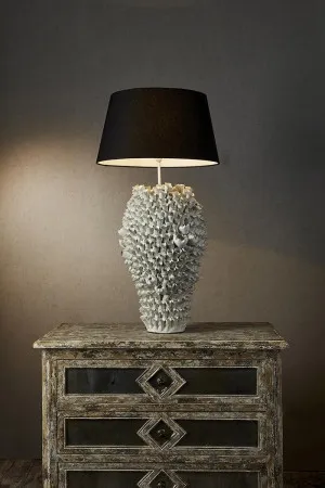 Singita Ceramic Table Lamp Base White- Base Only by Florabelle Living, a Table & Bedside Lamps for sale on Style Sourcebook
