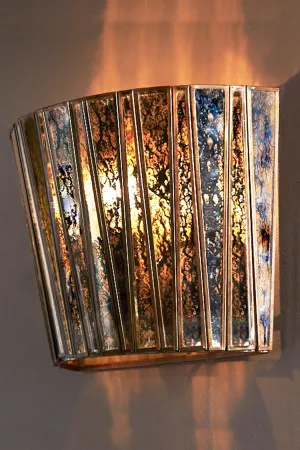 Roosevelt Half Round Wall Light Antique Copper by Florabelle Living, a Wall Lighting for sale on Style Sourcebook
