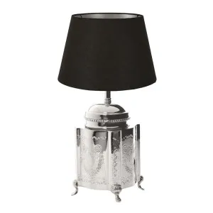 Kensington Table Lamp Base Large Shiny Nickel- Base Only by Florabelle Living, a Table & Bedside Lamps for sale on Style Sourcebook