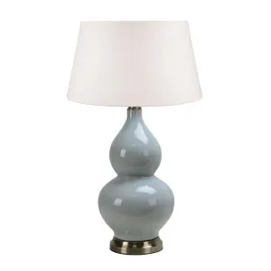 Terrigal Ceramic Table Lamp Base Pale Blue- Base Only by Florabelle Living, a Table & Bedside Lamps for sale on Style Sourcebook
