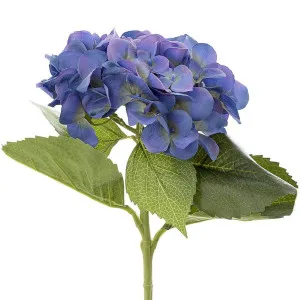 Hydrangea Water 49cm Dark Blue by Florabelle Living, a Plants for sale on Style Sourcebook
