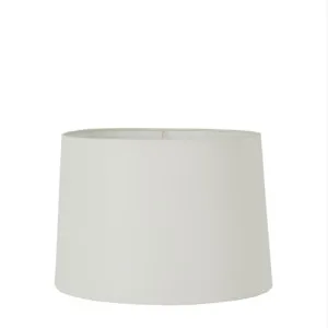 Linen Drum Lamp Shade Medium Textured Ivory by Florabelle Living, a Lamp Shades for sale on Style Sourcebook