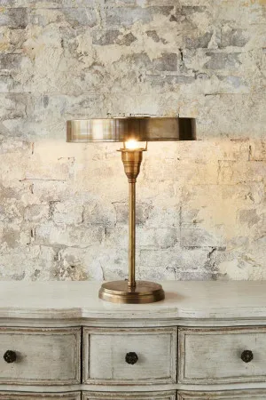 Bankstown Table Lamp Large Antique Brass by Florabelle Living, a Table & Bedside Lamps for sale on Style Sourcebook
