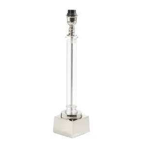 Rockpool Pillar Table Lamp Base Nickel- Base Only by Florabelle Living, a Table & Bedside Lamps for sale on Style Sourcebook