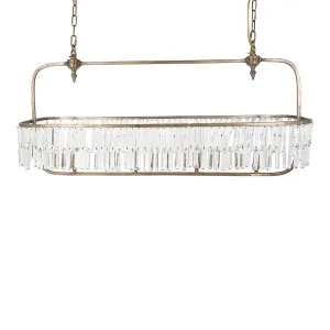 Montreal Long Chandelier by Florabelle Living, a Chandeliers for sale on Style Sourcebook