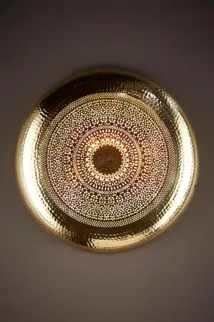 Moroccan Wall Light Brass by Florabelle Living, a Wall Lighting for sale on Style Sourcebook