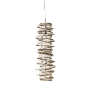 Kubu Ceiling Pendant Large Natural by Florabelle Living, a Pendant Lighting for sale on Style Sourcebook