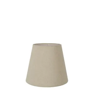 Linen Taper Lamp Shade XXS Dark Natural by Florabelle Living, a Lamp Shades for sale on Style Sourcebook