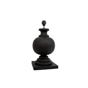 Coach Table Lamp Base Black- Base Only by Florabelle Living, a Table & Bedside Lamps for sale on Style Sourcebook