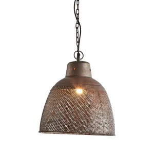 Riva Ceiling Pendant Small Antique Copper by Florabelle Living, a Pendant Lighting for sale on Style Sourcebook