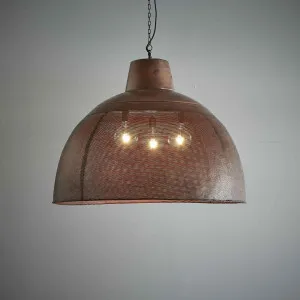 Riva Ceiling Pendant Extra Large Antique Copper by Florabelle Living, a Pendant Lighting for sale on Style Sourcebook
