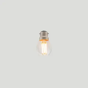 G45 Fancy Round B22 LED Filament - Clear Glass - 3W B22 2200k by Florabelle Living, a Fixed Lights for sale on Style Sourcebook