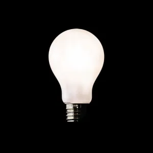 A60 LED Filament - Porcelain Frosted - 6W E27 2700k by Florabelle Living, a Fixed Lights for sale on Style Sourcebook