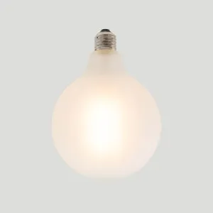 G125 LED Filament - Porcelain Frosted - 8W E27 2700k by Florabelle Living, a Fixed Lights for sale on Style Sourcebook