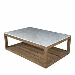 Denver Marble Coffee Table White by Florabelle Living, a Coffee Table for sale on Style Sourcebook