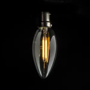 C35 Candle LED Filament - Clear Glass - 3W B15 2200k by Florabelle Living, a Fixed Lights for sale on Style Sourcebook