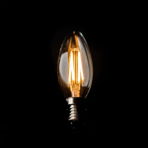 C35 Candle LED Filament - Clear Glass - 3W E14 2200k by Florabelle Living, a Fixed Lights for sale on Style Sourcebook