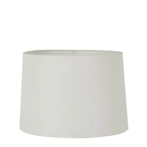 Linen Drum Lamp Shade Large Ivory by Florabelle Living, a Lamp Shades for sale on Style Sourcebook