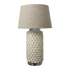 Kenilworth Ceramic Table Lamp Base Cream- Base Only by Florabelle Living, a Table & Bedside Lamps for sale on Style Sourcebook