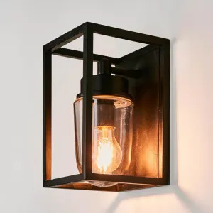 Wellington Outdoor Wall Light Black by Florabelle Living, a Wall Lighting for sale on Style Sourcebook