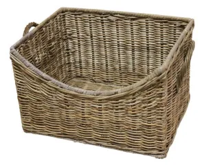 Darma Rattan Basket Large Natural by Florabelle Living, a Baskets & Boxes for sale on Style Sourcebook
