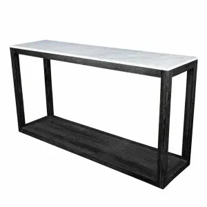 Denver Marble Console Black by Florabelle Living, a Console Table for sale on Style Sourcebook