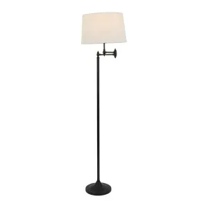 Macleay Floor Lamp Base Matte Black- Base Only by Florabelle Living, a Floor Lamps for sale on Style Sourcebook