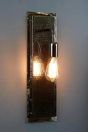 Felix Wall Light Nickel by Florabelle Living, a Wall Lighting for sale on Style Sourcebook
