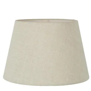 Linen Taper Lamp Shade XXL Light Natural by Florabelle Living, a Lamp Shades for sale on Style Sourcebook