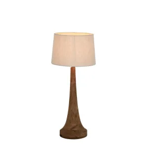 Lancia Table Lamp Base Small Dark Natural- Base Only by Florabelle Living, a Table & Bedside Lamps for sale on Style Sourcebook
