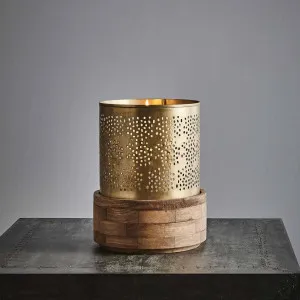 Siena Table Lamp Small Antique Brass by Florabelle Living, a Lanterns for sale on Style Sourcebook