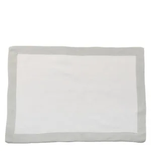 Elegance Linen Placemat Milk by Florabelle Living, a Placemats for sale on Style Sourcebook