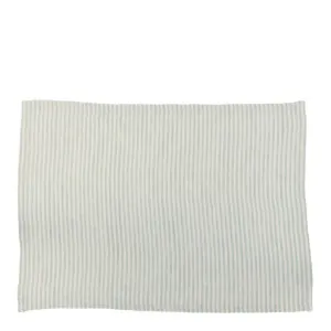 Linen Stripe Placemat Sky Grey by Florabelle Living, a Placemats for sale on Style Sourcebook