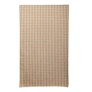Gingham Table Runner Earth Brown by Florabelle Living, a Table Cloths & Runners for sale on Style Sourcebook