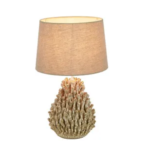 Kariba Anenome Ceramic Table Lamp Base White- Base Only by Florabelle Living, a Table & Bedside Lamps for sale on Style Sourcebook