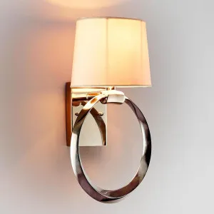 Saratoga Sconce Base Nickel by Emac & Lawton, a Lighting for sale on Style Sourcebook