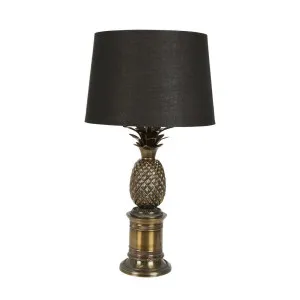 Bermuda Pineapple Table Lamp Base Antique Brass- Base Only by Florabelle Living, a Table & Bedside Lamps for sale on Style Sourcebook
