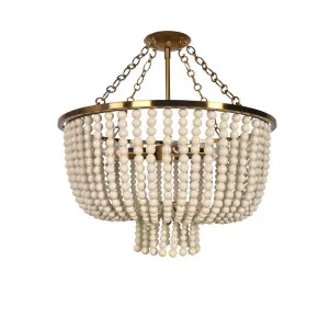Mayflower Ceiling Pendant Antique Gold by Florabelle Living, a Chandeliers for sale on Style Sourcebook