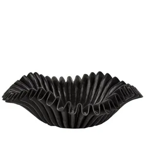 Lehriya Marble Bowl Large Black by Florabelle Living, a Bowls for sale on Style Sourcebook