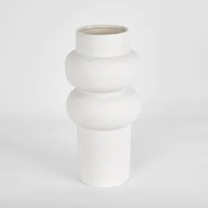 Little Fatty Vase Large Chalk by Florabelle Living, a Vases & Jars for sale on Style Sourcebook