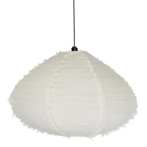 Nendo Shade Medium Marshmallow (Shade Only) by Florabelle Living, a Pendant Lighting for sale on Style Sourcebook
